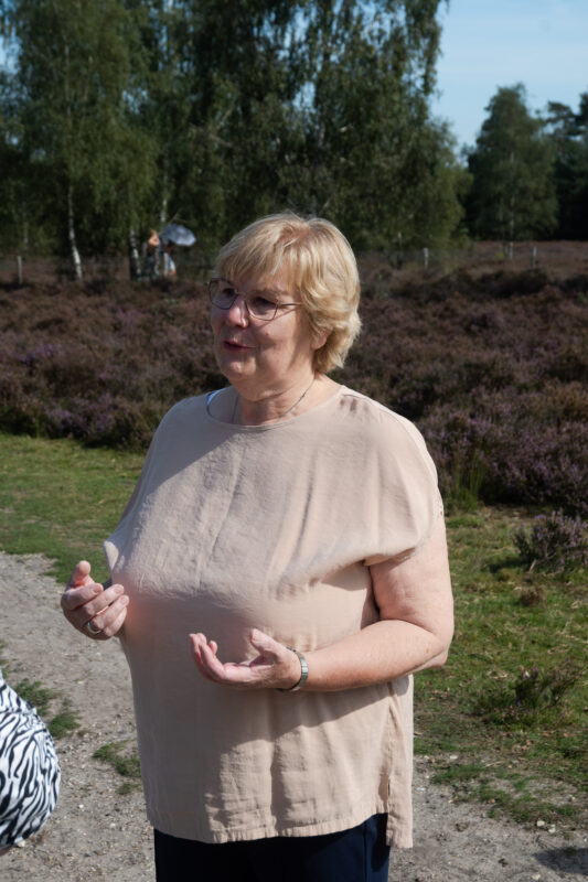 Anje verteld op de hei